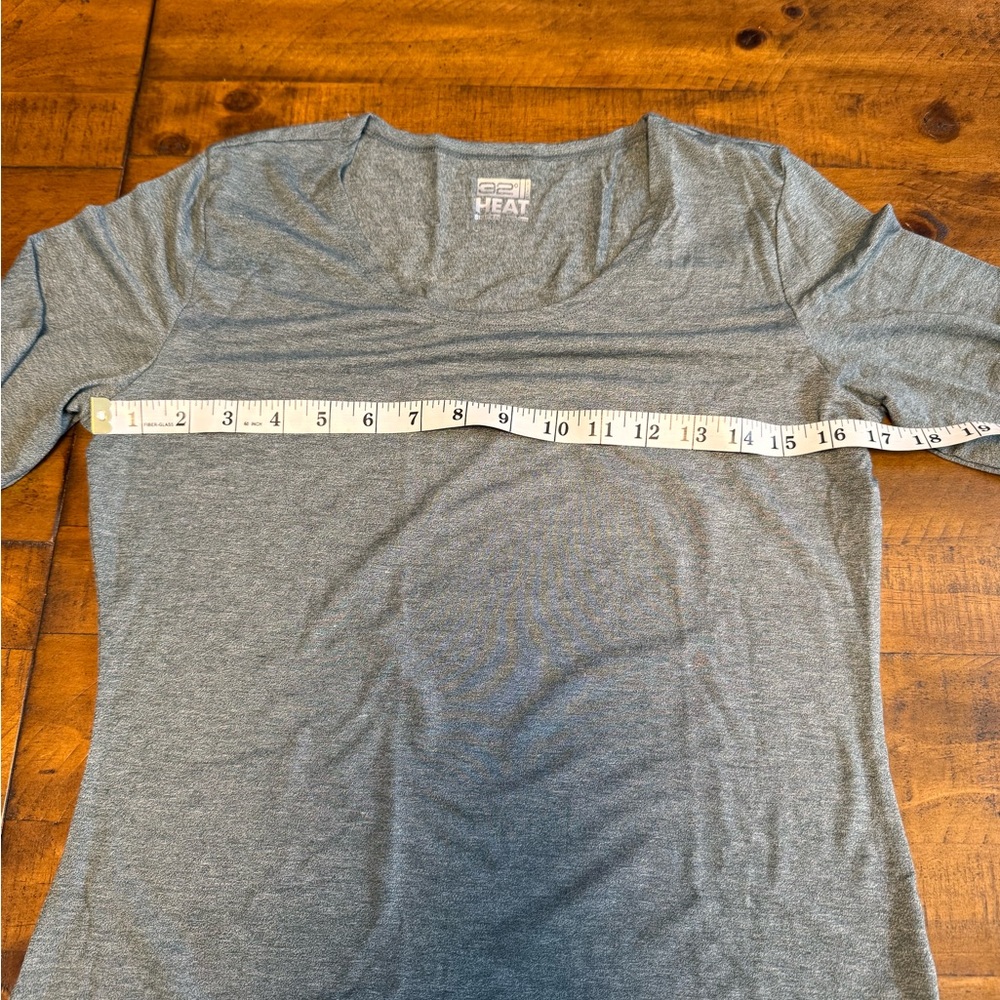 32 DEGREES HEAT- WOMENS LONG SLEEVE LIGHT WEIGHT CREW NECK SHIRT nwot - Picture 4 of 5